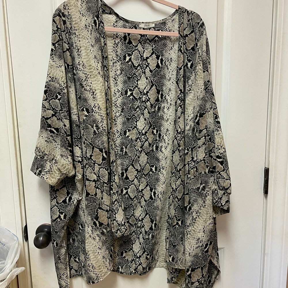 Jodifl snakeskin pancho